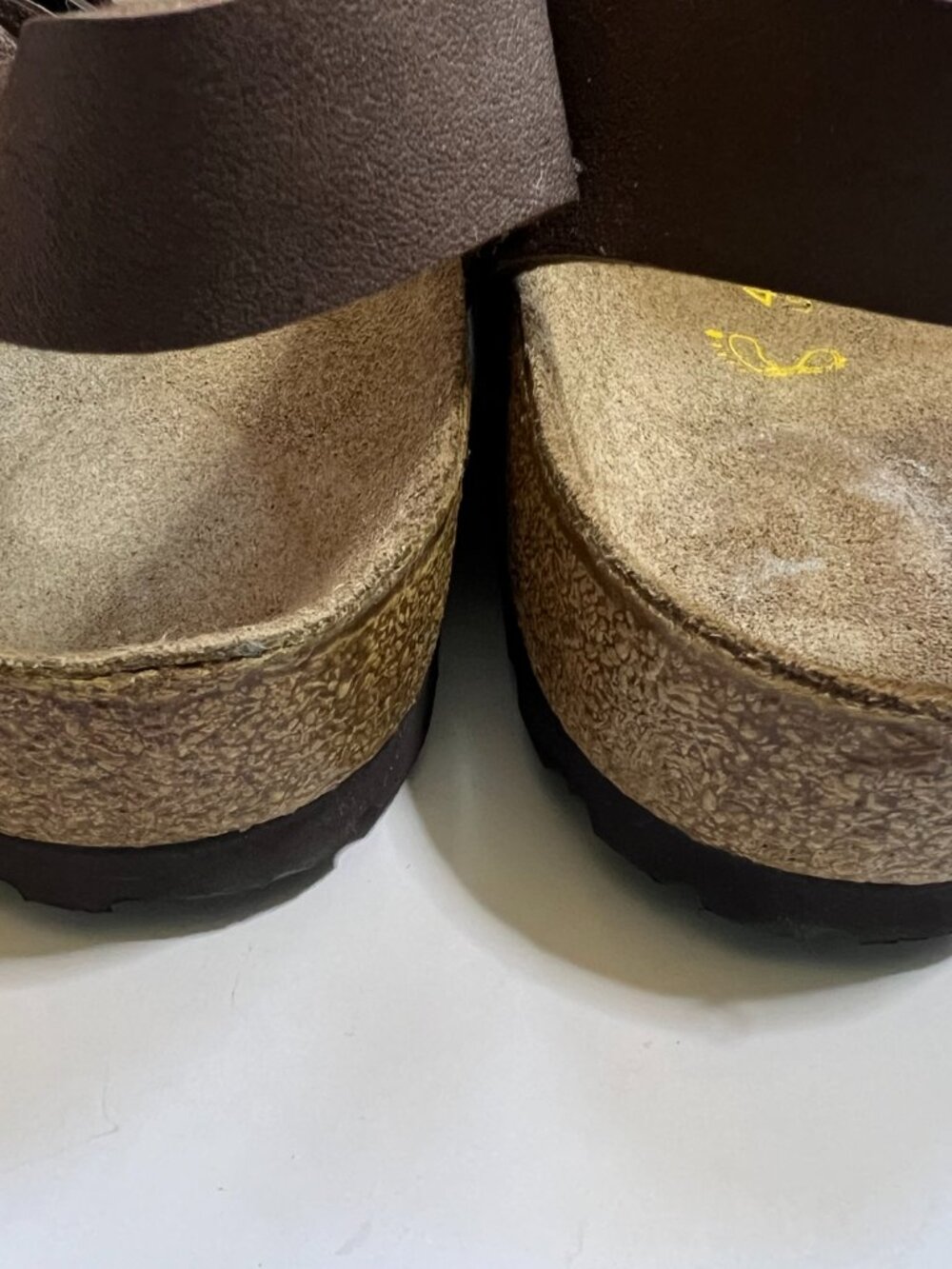 Birkenstock Milano Habana Brown Oiled Leather Sandals. W 9-91/2 M 12- 12 1/2 - Picture 6 of 7